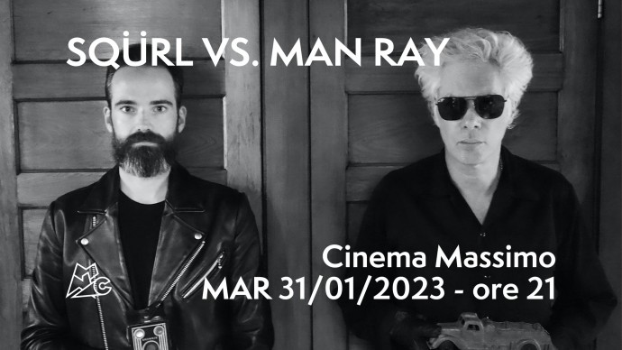 Sqürl vs.Man Ray - Jim Jarmush e Carter Logan live al Cinema Massimo, Torino. Si annuncia il Sold Out 